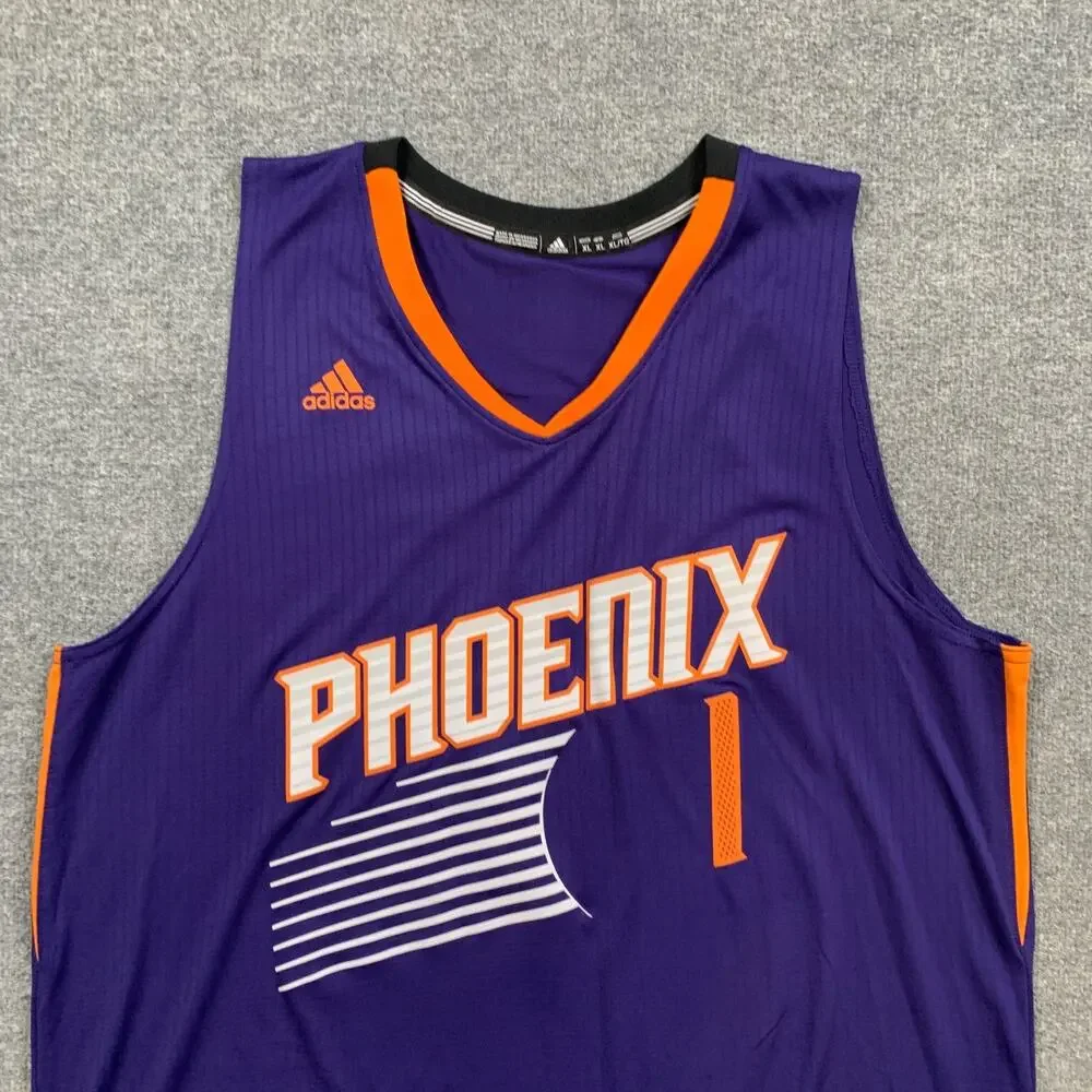 Phoenix Suns Jersey Mens XL Purple Goran Dragic #1 Swingman +2 Length NBA Adidas